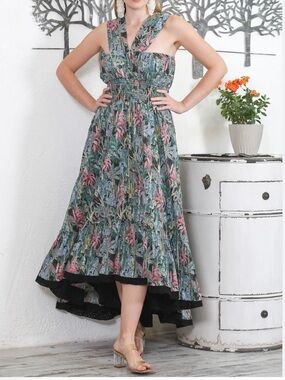 Barok Paris Kitch & Pop Edition Floral Maxi Dress